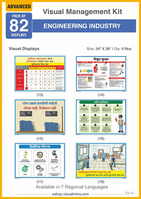 Advanced Kit - Engineering  Industry Visual Management Kit