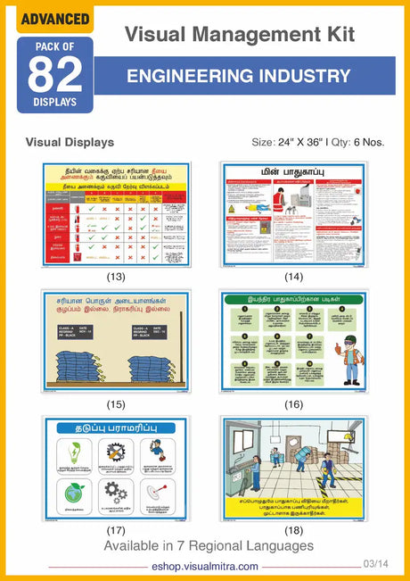 Advanced Kit - Engineering  Industry Visual Management Kit