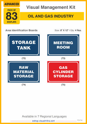 Advanced Kit - Oil & Gas Industry Visual Management Kit