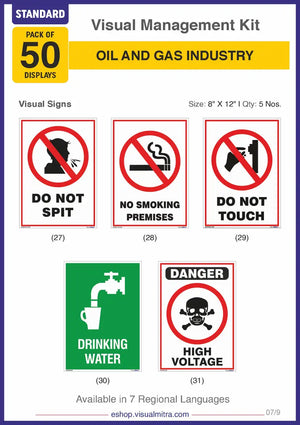 Standard Kit - Oil & Gas Industry Visual Management Kit