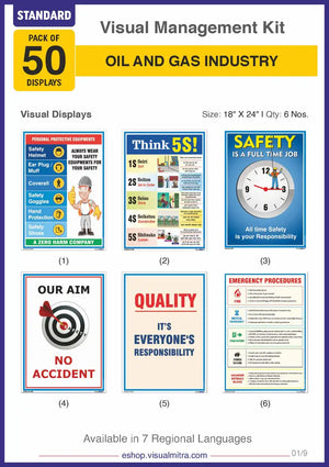 Standard Kit - Oil & Gas Industry Visual Management Kit