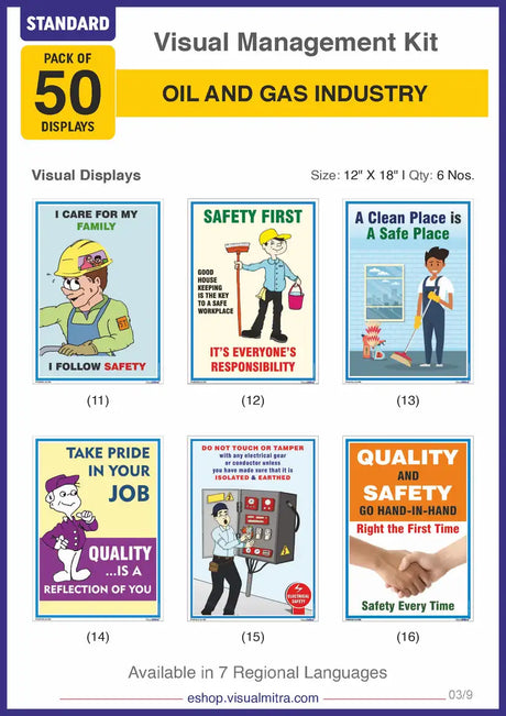 Standard Kit - Oil & Gas Industry Visual Management Kit
