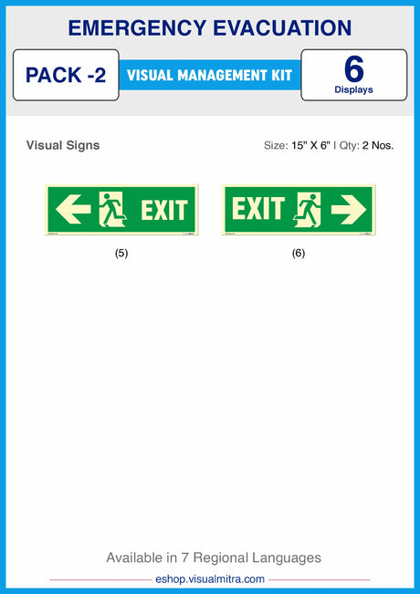Emergency Evacuation Visual Management Kit 2