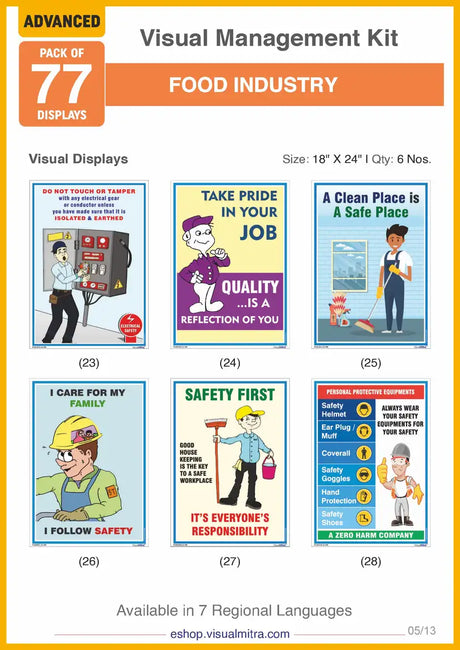 Advanced Kit - Food Industry Visual Management Kit