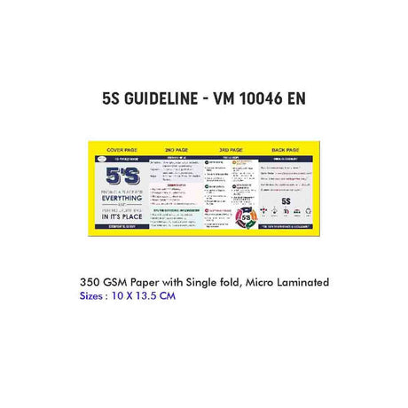 NSW 5S pocket guidelines (Pack of 25 Pieces)