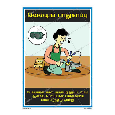 Operation Welding safety poster