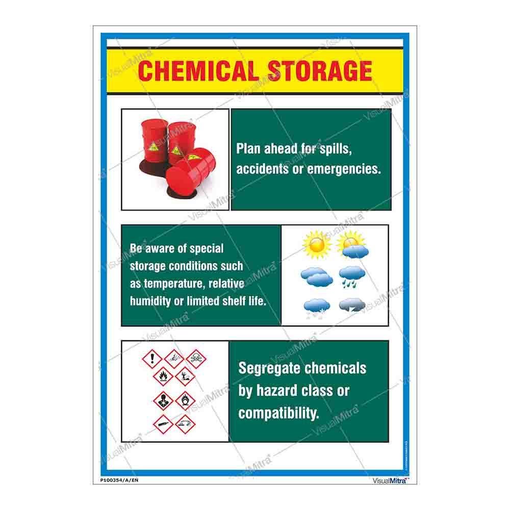 Chemical Storage Tips Poster