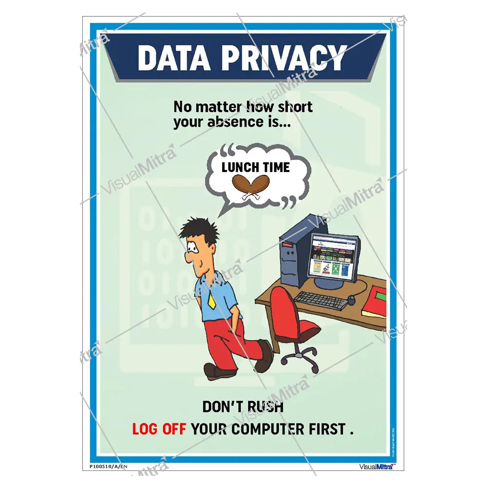 Log off poster