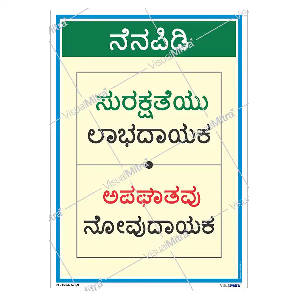Safety Slogans Visual Management Kit 1