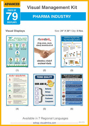 Advanced Kit - Pharmaceutical Industry Visual Management Kit