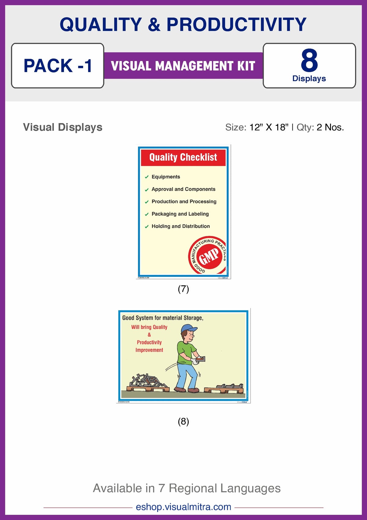 Quality & Productivity Visual Management Kit 1
