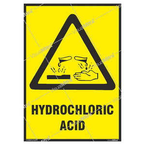 Chemical Safety Signs - Pack of 08