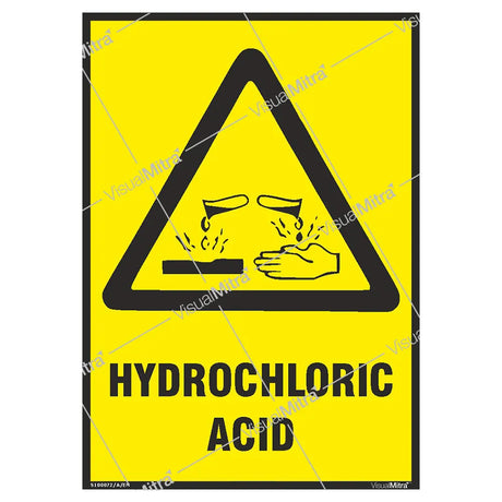 Chemical Safety Signs - Pack of 08