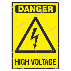 Chemical Safety Signs - Pack of 08