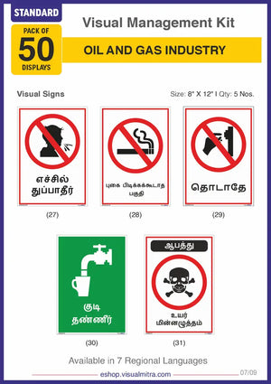 Standard Kit - Oil & Gas Industry Visual Management Kit