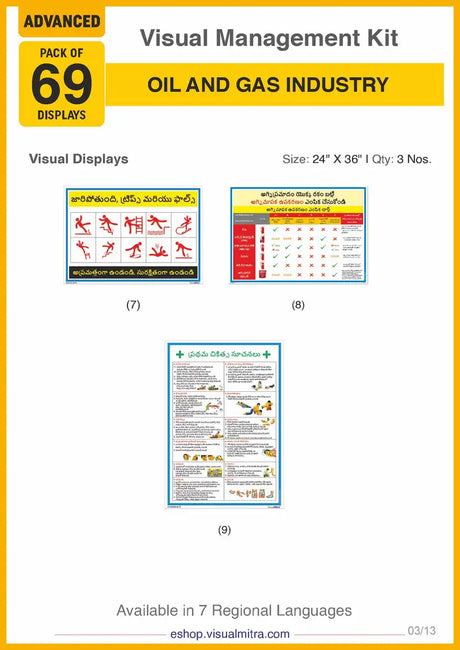 Advanced Kit - Oil & Gas Industry Visual Management Kit