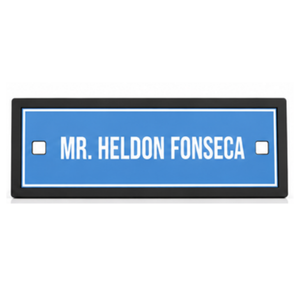 PVC (Black) Frame with Printed Sunboard