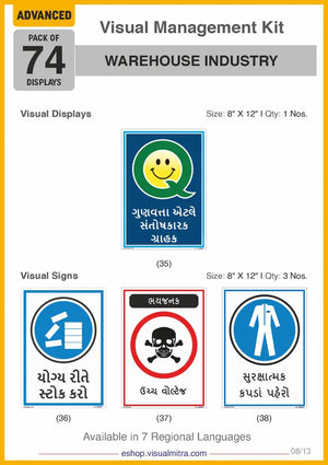 Advanced Kit - Warehouse  Industry Visual Management Kit