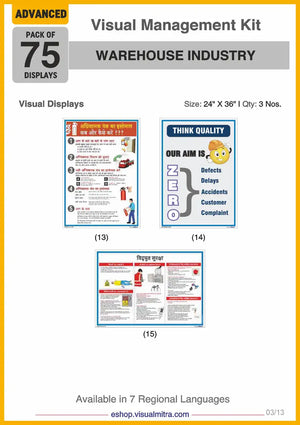 Advanced Kit - Warehouse  Industry Visual Management Kit