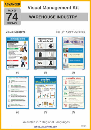Advanced Kit - Warehouse  Industry Visual Management Kit