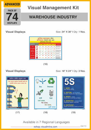 Advanced Kit - Warehouse  Industry Visual Management Kit
