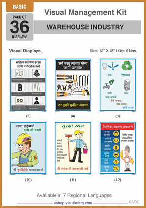 Basic Kit - Warehouse Industry Visual Management Kit