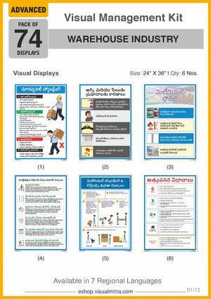 Advanced Kit - Warehouse  Industry Visual Management Kit