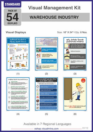 Standard Kit - Warehouse Industry Visual Management Kit
