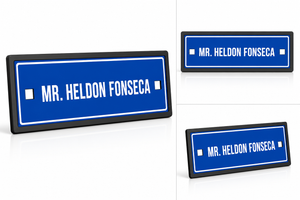 PVC (Black) Frame with Printed Sunboard